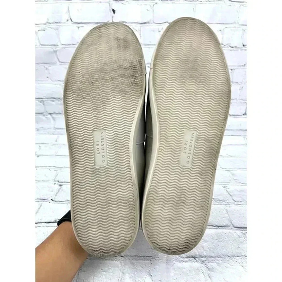Lori Goldstein Slip On Shoes Sz 9 M Ash Grey Leather Cushion Womens Brint - Picture 3 of 8